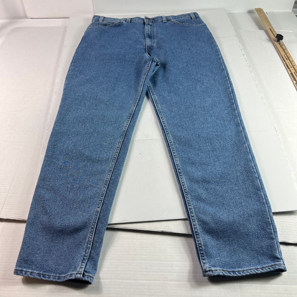 Vtg 90s Levi's Jeans Men's 37x31* 540 Flex Relaxed Straight Blue Denim Tag 38x32